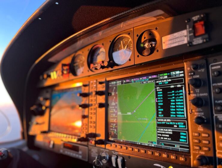 Bluebird Aviation Services - a photo of a plane cockpit from our pilots