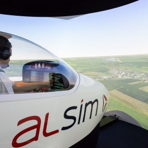 ALSIM Diamond DA42 FNPT II Simulator Training Device